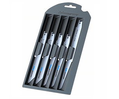 Zaagset voor reciprozaag 5 delig