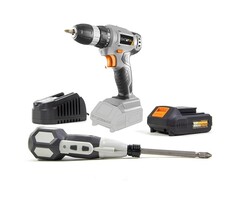 Accuboormachine + Accuschroevendraaier | Incl. accu en oplader Maxxpack