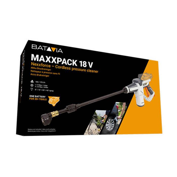 Batavia Batavia Nexxforce accudrukreiniger | Maxxpack Collectie
