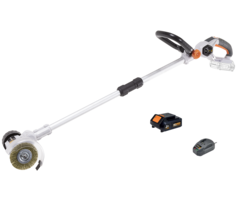Batavia COMBIDEAL - 18 V Voegenborstel Onkruidborstel met 2.0 Ah accu en 2.4 Ah lader | Maxxpack | Draadloos