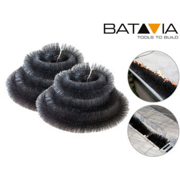 Batavia 2 dakgootegels | 8 meter | dakgootbeschermer