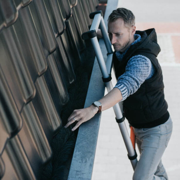 Batavia 4 dakgootegels | 16 meter | dakgootbeschermer