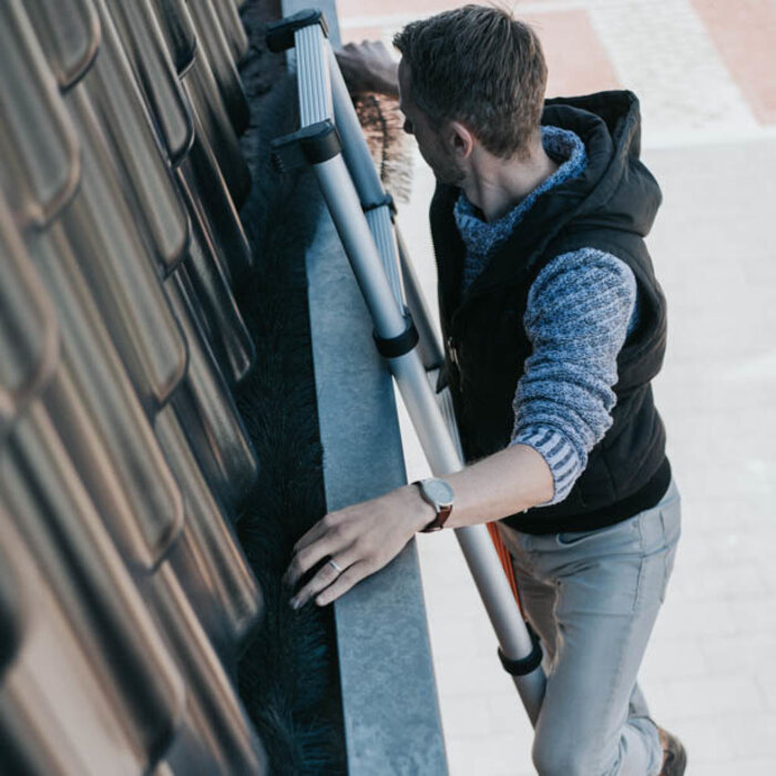 Batavia 4 dakgootegels | 16 meter | dakgootbeschermer