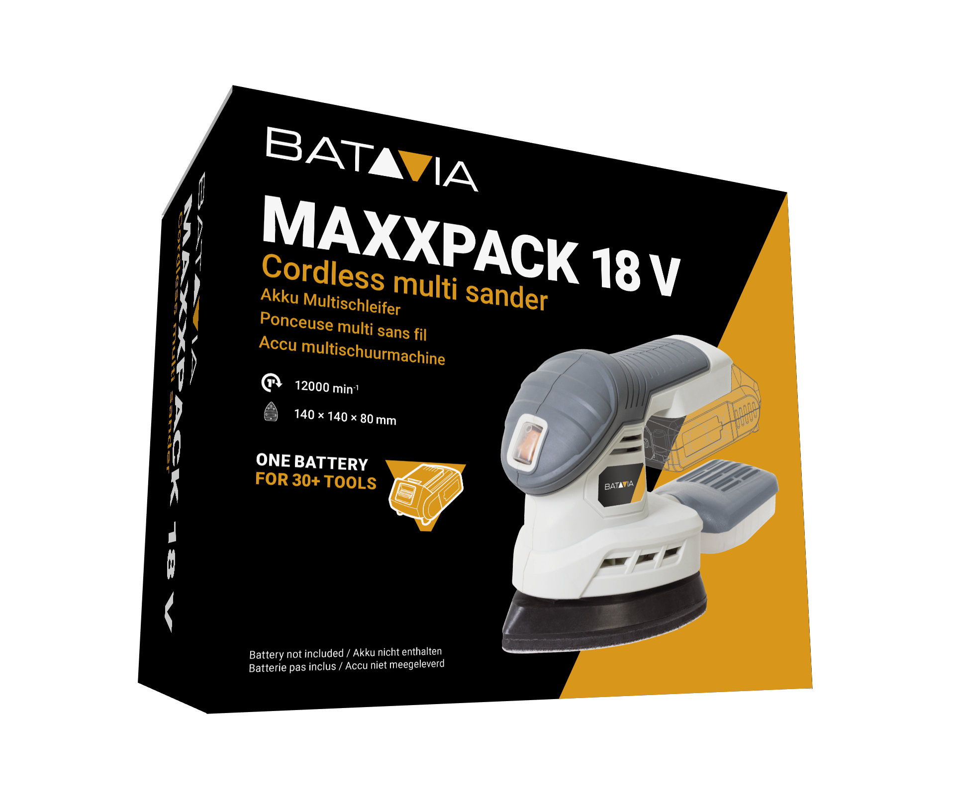 Batavia Batavia multischuurmachine op accu | Maxxpack collectie