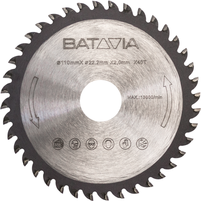 Batavia tct zaagblad 40T