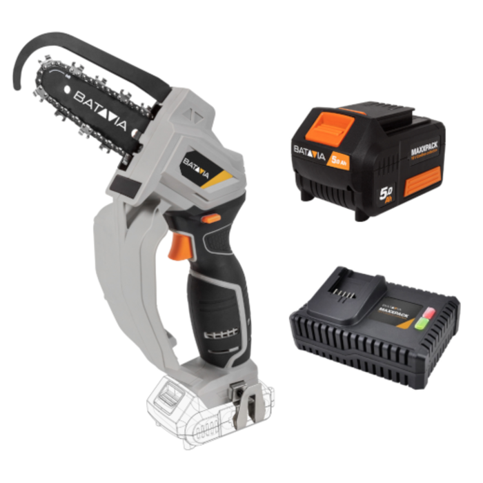 Batavia Batavia Nexxsaw Powerbundel XXL | compacte accukettingzaag | met 5.0 accu en 4.0 lader