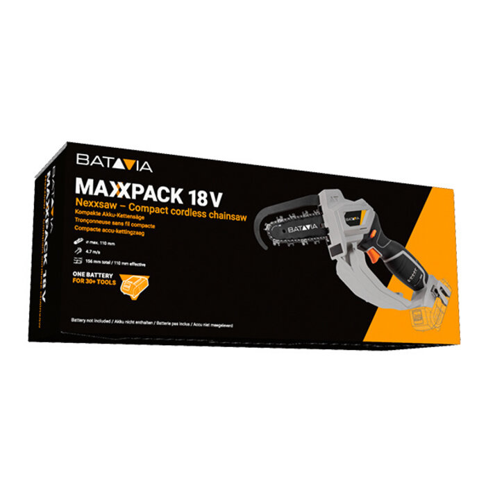 Batavia Batavia Nexxsaw Powerbundel XXL | compacte accukettingzaag | met 5.0 accu en 4.0 lader