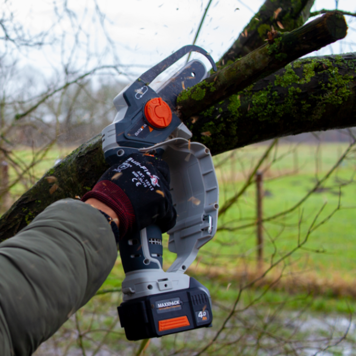 Batavia Batavia Nexxsaw Powerbundel XL Plus | compacte accukettingzaag | met accu, lader en verlengsteel