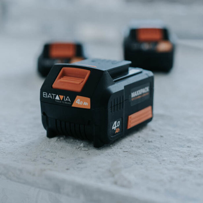Batavia 18V 4.0 Accu  met 4.0 snellader