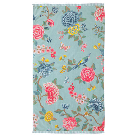 Pip Studio handdoek Good Evening 55x100 blue