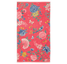 Pip Studio handdoek Good Evening 55x100 coral