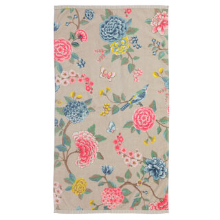 Pip Studio handdoek Good Evening 55x100 khaki