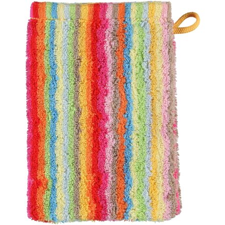 Cawö Lifestyle Streifen Washandje 7008 Multi-25 16x22