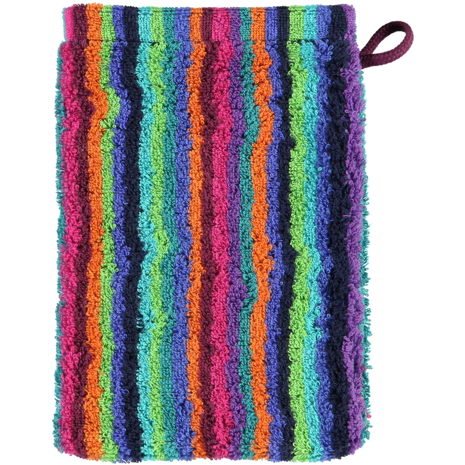 Cawö Cawö Lifestyle Streifen Washandje 7048 Multi-84 16x22