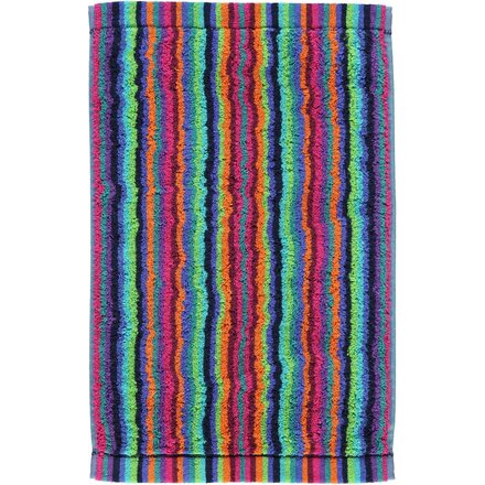 Cawö Lifestyle Streifen Gastendoekje 7048 Multi-84 30x50