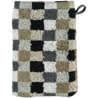 Cawö Lifestyle Karo Washandje 7047 Kiezelsteen-37 16x22