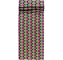 Cawö Lifestyle Karo Saunahanddoek 7047 Multi-84 70x180