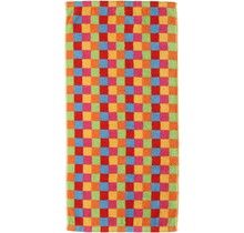 Cawö Lifestyle Karo Handdoek 7017 Multi-25 50x100