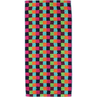 Cawö Lifestyle Karo Handdoek 7047 Multi-84 50x100