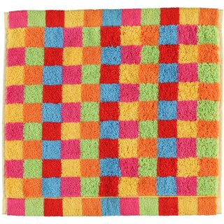 Cawö Lifestyle Karo Gezichtsdoekje 7017 Multi-25 30x30