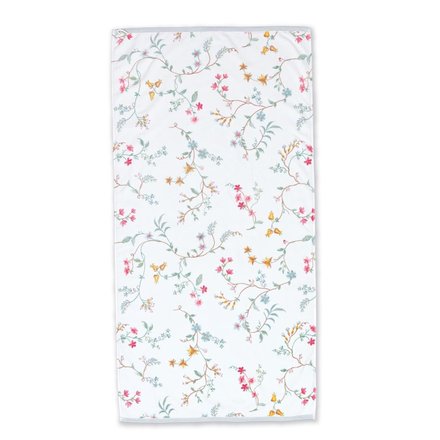 Pip Studio Douchelaken Les Fleurs White 70x140