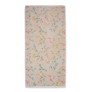 Pip Studio Douchelaken Les Fleurs Khaki 70x140