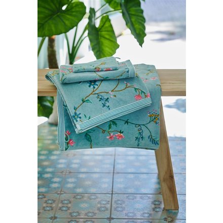 Pip Studio washand Les Fleurs Blue 16x22