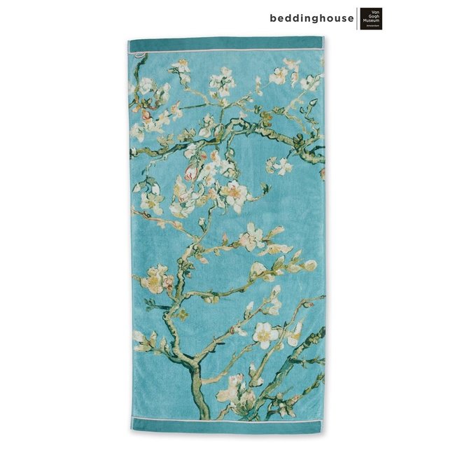 Beddinghouse x Van Gogh Museum Blossom Bath Towel Blue