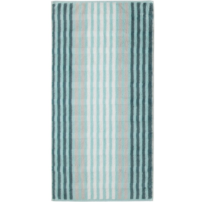 Cawö Noblesse Seasons Handdoek Streifen - mint - 50x100