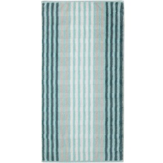 Cawö Noblesse Seasons Badlaken Streifen - mint - 80x150