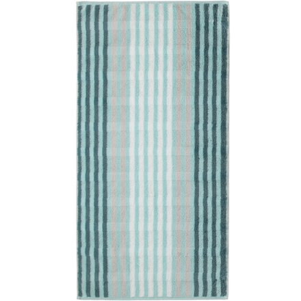 Cawö Noblesse Seasons Badlaken Streifen - mint - 80x150