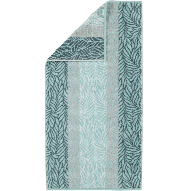 Cawö Noblesse Seasons Handdoek Allover - mint - 50x100