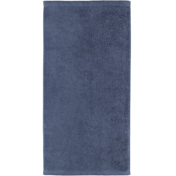 Cawö Lifestyle Uni Handdoek 50x100 Nachtblau