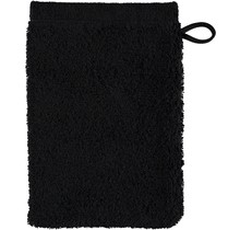 Cawö Lifestyle Uni Washandje Zwart
