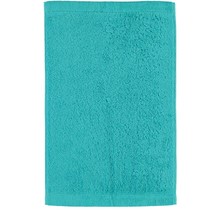 Cawö Lifestyle Uni Gastendoekje Turkoois