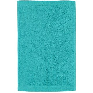 Cawö Lifestyle Uni Gastendoekje Turkoois