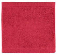 Cawö Lifestyle Uni Gezichtsdoekje Bordeaux