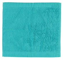 Cawö Lifestyle Uni Gezichtsdoekje Turkoois