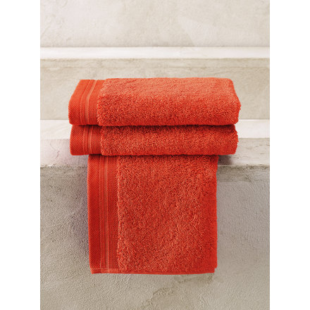De Witte Lietaer gastendoek Excellence 40x60 burnt orange
