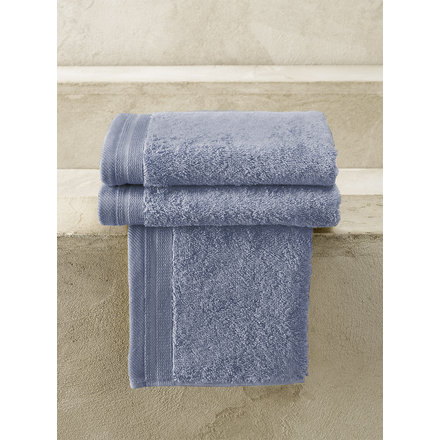 De Witte Lietaer gastendoek Excellence 40x60 stone blue