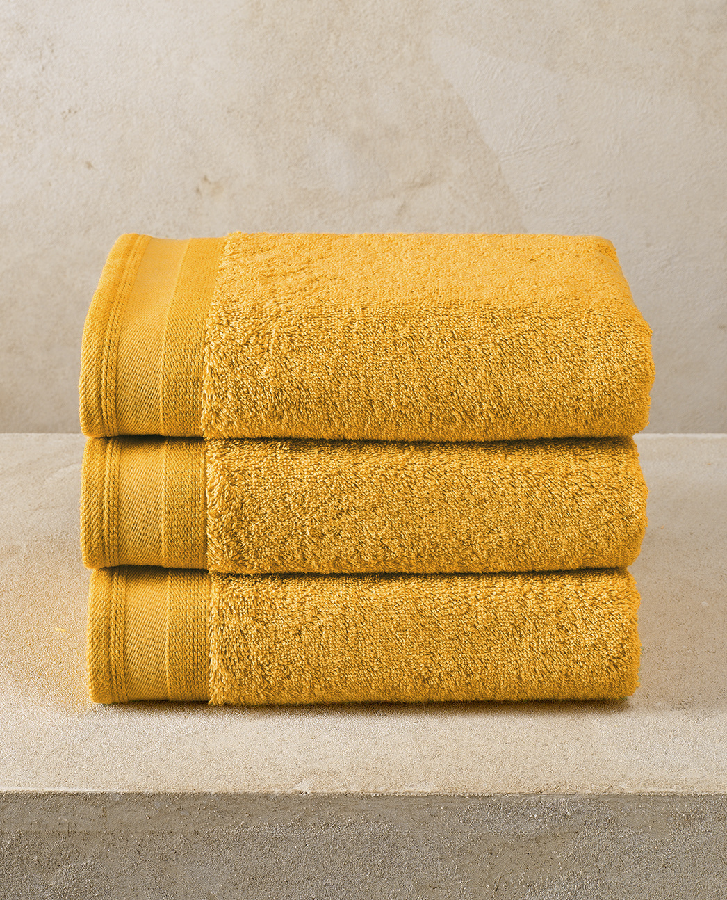 De Witte Lietaer De Witte Lietaer handdoek Excellence 50x100 golden yellow