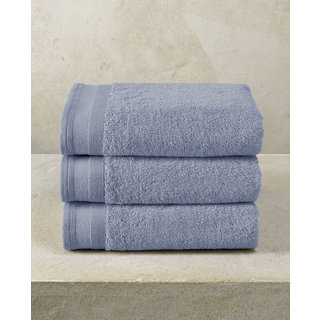 De Witte Lietaer handdoek Excellence 50x100 stone blue