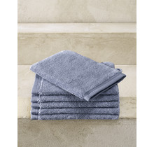 De Witte Lietaer washand Excellence 16x22 stone blue