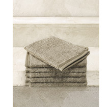 De Witte Lietaer washand Excellence 16x22 taupe