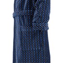 Cawö Cawö Heren Badjas 4851 blauwgrijs 56