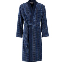 Cawö Heren Badjas 4851 blauwgrijs 52