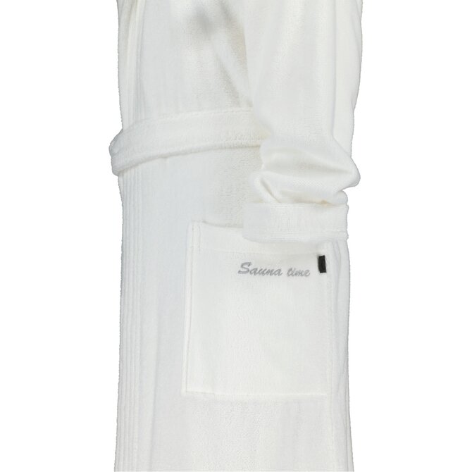 Cawö Dames Badjas 832 weiß XL