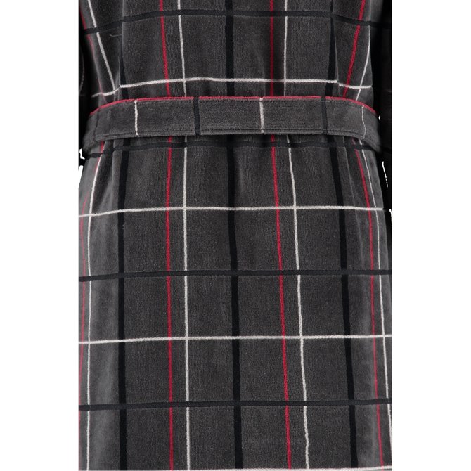 Cawö Heren Badjas 4853 anthrazit 54