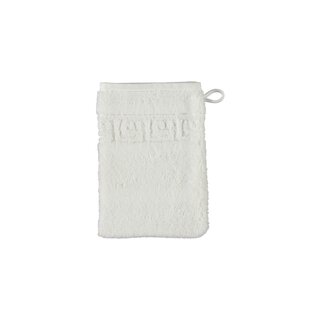 Cawö Noblesse Uni Washandje Wit