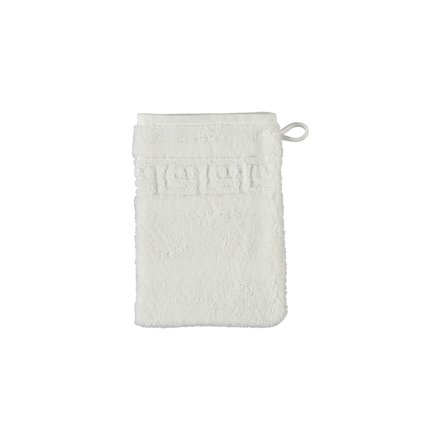 Cawö Noblesse Uni Washandje Wit